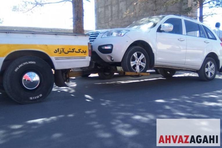 امداد خودرو یدک کش جرثقیل چرخگیر اهواز