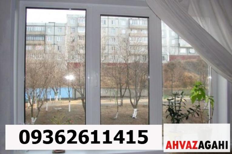  پنجره upvc سفید در اهواز دو جداره پانیاپلاس